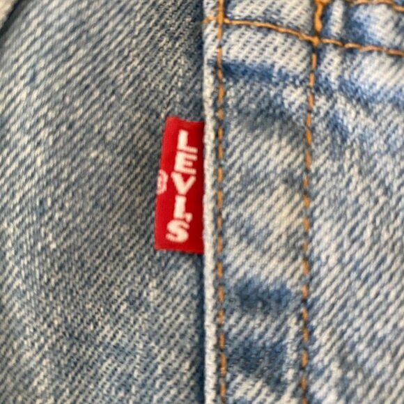 Levis Big E Premium 512 Slim Taper Jeans Light Blue Wash W31 L30 Mens Denim - Picture 3 of 11